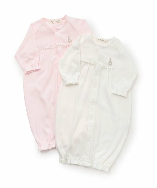 Sophie la girafe / キリンのソフィー ロンパース | ブライトスムース2WAYオール【日本製】 | 詳細7