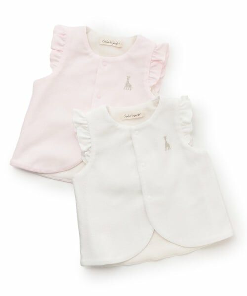 Sophie la girafe / キリンのソフィー ベビー・キッズウエア | ブライトスムースベスト【日本製】 | 詳細7