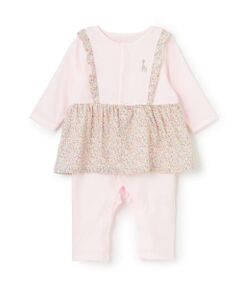 Sophie la girafe / キリンのソフィー ロンパース | 花柄カバーオール【日本製】