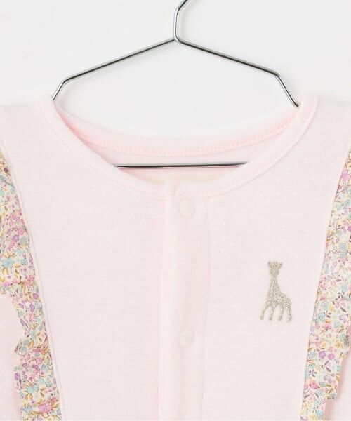 Sophie la girafe / キリンのソフィー ロンパース | 花柄カバーオール【日本製】 | 詳細2