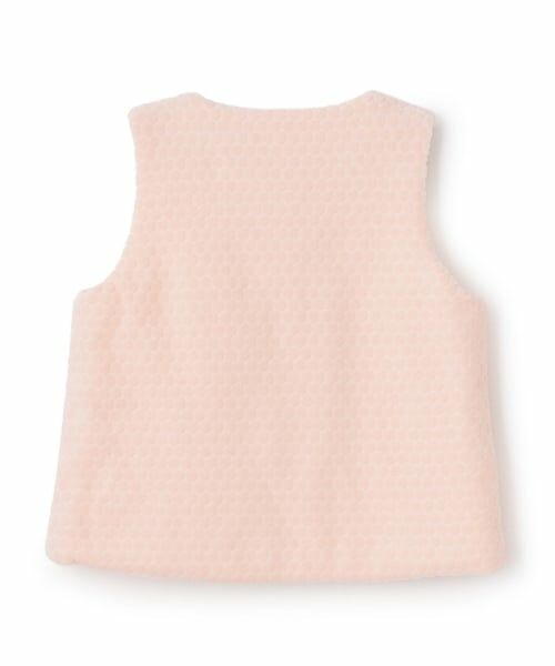 Sophie la girafe / キリンのソフィー ベビー・キッズウエア | 水玉ベロアベスト【日本製】 | 詳細1