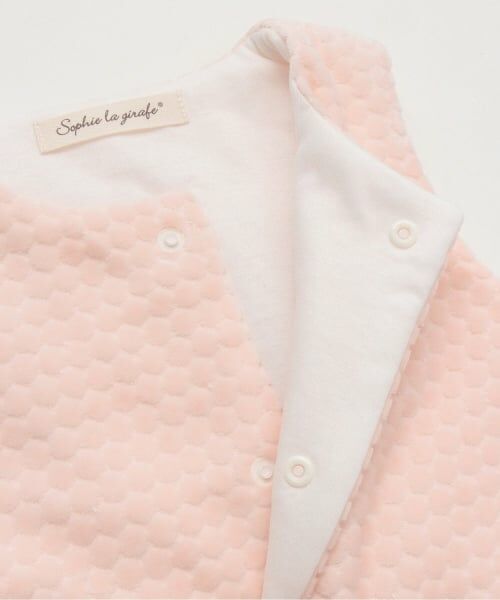Sophie la girafe / キリンのソフィー ベビー・キッズウエア | 水玉ベロアベスト【日本製】 | 詳細3