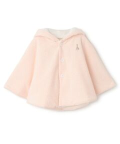 Sophie la girafe / キリンのソフィー ベビー・キッズウエア | 水玉ベロアマント【日本製】