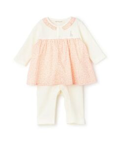 Sophie la girafe / キリンのソフィー ロンパース | 小花柄カバーオール【日本製】