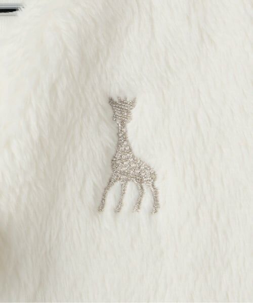 Sophie la girafe / キリンのソフィー ベビー・キッズウエア | マイクロファーベスト【日本製】 | 詳細5