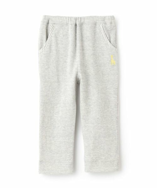 Sophie la girafe / キリンのソフィー その他パンツ | 裏毛パンツ【日本製】（グレー）