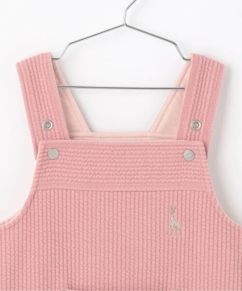 Sophie la girafe / キリンのソフィー サロペット・オールインワン | ニットコールサロペット【日本製】 | 詳細2