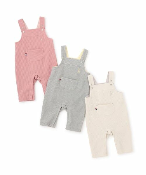 Sophie la girafe / キリンのソフィー サロペット・オールインワン | ニットコールサロペット【日本製】 | 詳細8