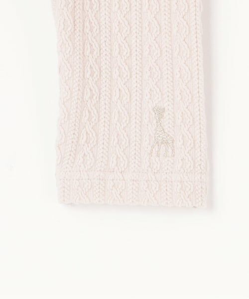 Sophie la girafe / キリンのソフィー レギンス・スパッツ | ケーブルジャカードレギンス【日本製】 | 詳細3