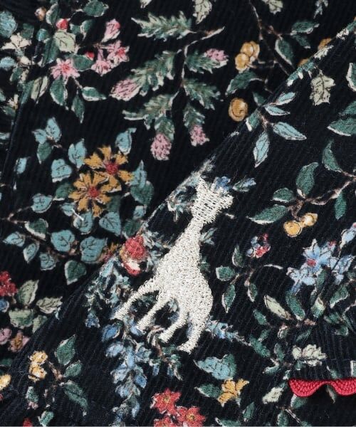 Sophie la girafe / キリンのソフィー サロペット・オールインワン | 花柄サロペット【日本製】 | 詳細4