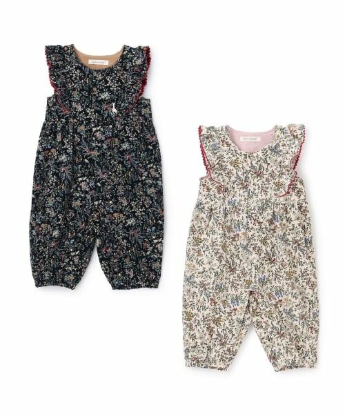 Sophie la girafe / キリンのソフィー サロペット・オールインワン | 花柄サロペット【日本製】 | 詳細5