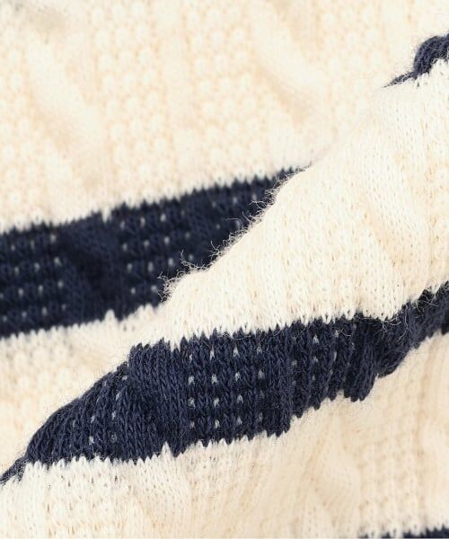 Sophie la girafe / キリンのソフィー Tシャツ | ジャカードボーダー長袖Tシャツ【日本製】 | 詳細6