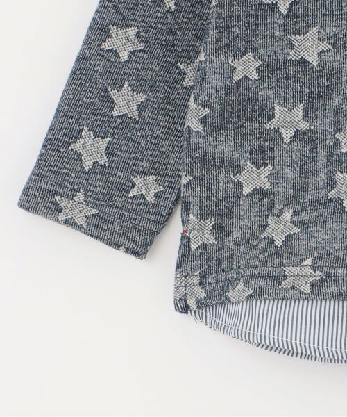 Sophie la girafe / キリンのソフィー スウェット | 星柄ジャカードレイヤードトレーナー【日本製】 | 詳細4