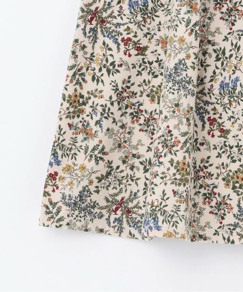 Sophie la girafe / キリンのソフィー ミニ丈・ひざ丈ワンピース | 花柄ジャンパースカート【日本製】 | 詳細4