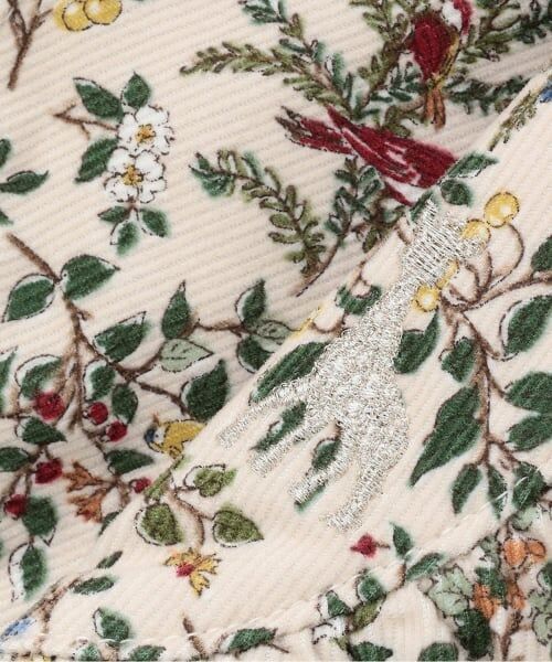 Sophie la girafe / キリンのソフィー ミニ丈・ひざ丈ワンピース | 花柄ジャンパースカート【日本製】 | 詳細5