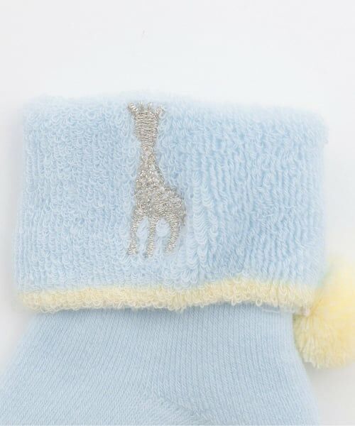Sophie la girafe / キリンのソフィー ソックス | パイルソックス【日本製】 | 詳細1