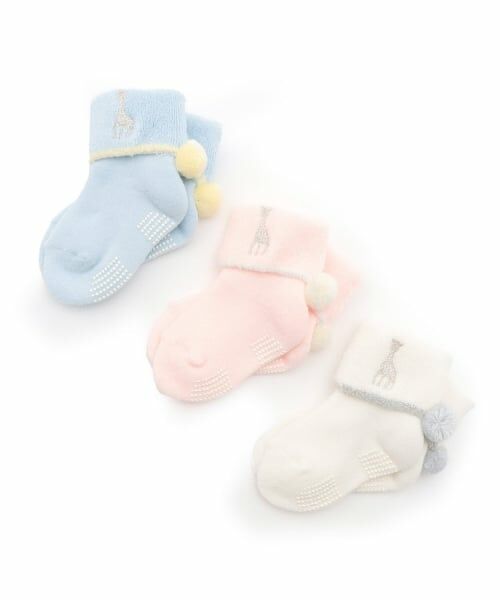 Sophie la girafe / キリンのソフィー ソックス | パイルソックス【日本製】 | 詳細4