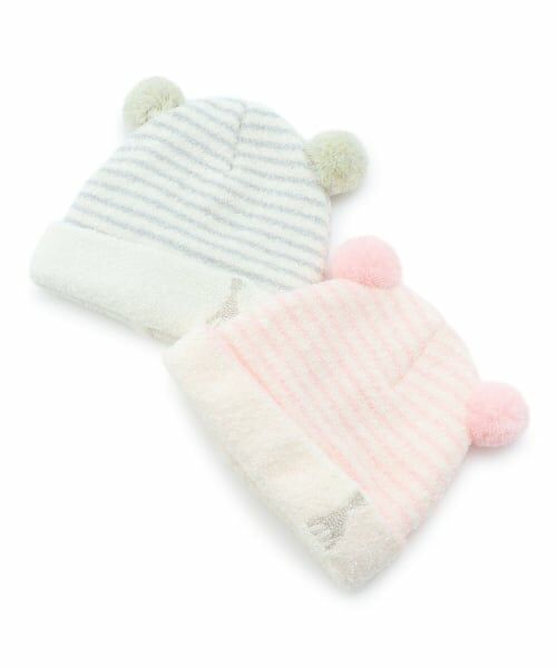 Sophie la girafe / キリンのソフィー ニットキャップ | マシュマロボンボンキャップ【日本製】 | 詳細3