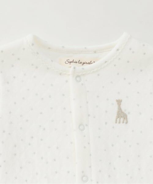 Sophie la girafe / キリンのソフィー ロンパース | スターダストキルトチュールカバーオール【日本製】 | 詳細2