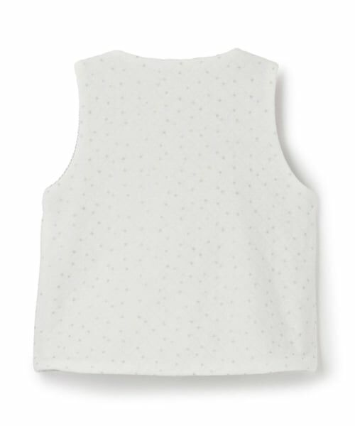 Sophie la girafe / キリンのソフィー ベビー・キッズウエア | スターダストキルトリバーシブルベスト【日本製】 | 詳細1