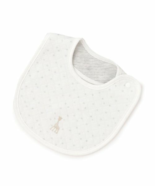 Sophie la girafe / キリンのソフィー スタイ・ビブ | スターダストキルトスタイ【日本製】（オフ ホワイト）