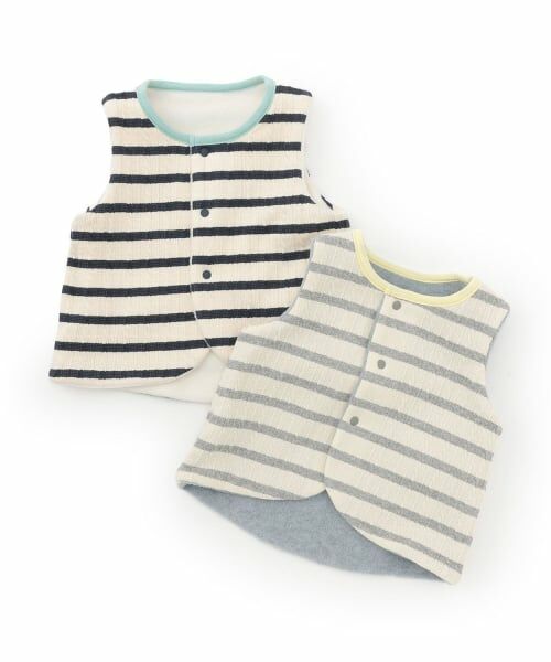 Sophie la girafe / キリンのソフィー ベビー・キッズウエア | フリースリバーシブルベスト【日本製】 | 詳細10