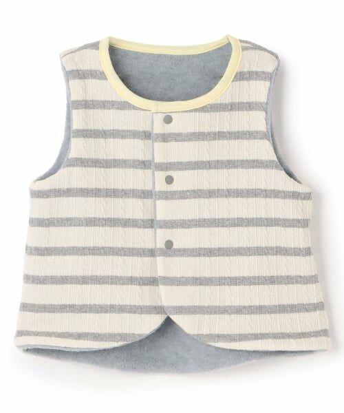 Sophie la girafe / キリンのソフィー ベビー・キッズウエア | フリースリバーシブルベスト【日本製】 | 詳細2