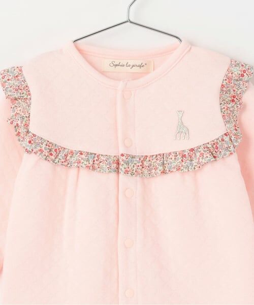 Sophie la girafe / キリンのソフィー ロンパース | 小花柄カバーオール【日本製】 | 詳細2