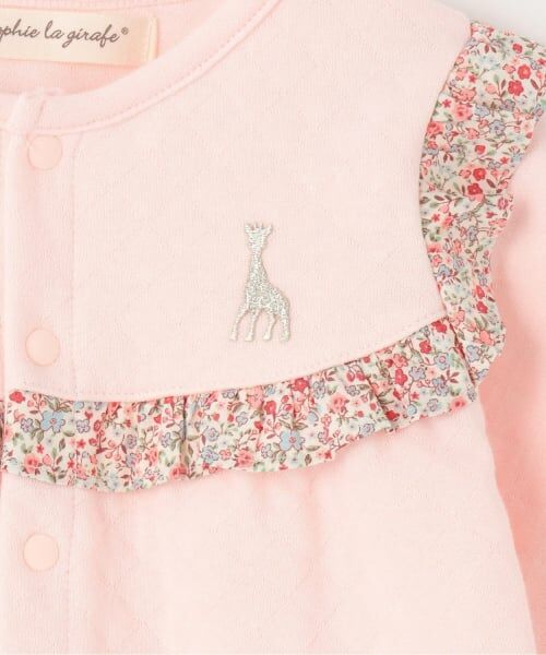 Sophie la girafe / キリンのソフィー ロンパース | 小花柄カバーオール【日本製】 | 詳細3