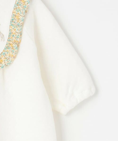 Sophie la girafe / キリンのソフィー ロンパース | 小花柄2WAYオール【日本製】 | 詳細5