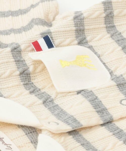 Sophie la girafe / キリンのソフィー ロンパース | ジャカードボーダーセーラーカバーオール【日本製】 | 詳細5