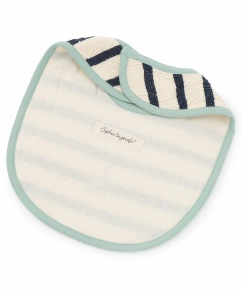 Sophie la girafe / キリンのソフィー スタイ・ビブ | ジャカードボーダースタイ【日本製】 | 詳細1