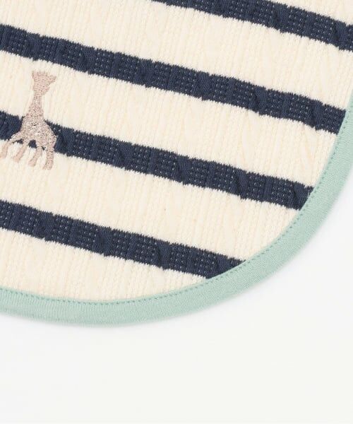 Sophie la girafe / キリンのソフィー スタイ・ビブ | ジャカードボーダースタイ【日本製】 | 詳細3