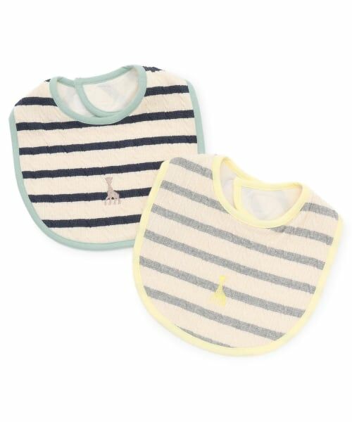 Sophie la girafe / キリンのソフィー スタイ・ビブ | ジャカードボーダースタイ【日本製】 | 詳細6