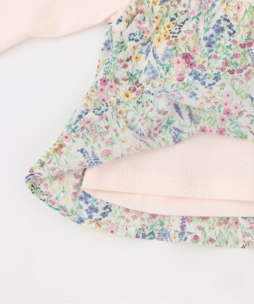 Sophie la girafe / キリンのソフィー ベビー・キッズウエア | 花柄ベビースーツ【日本製】 | 詳細5