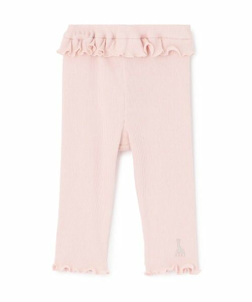 Sophie la girafe / キリンのソフィー レギンス・スパッツ | メローフリルレギンス【日本製】（ライト ピンク）