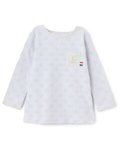 Sophie la girafe / キリンのソフィー Tシャツ | スタージャカード長袖Tシャツ【日本製】