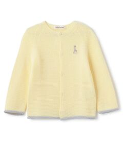 Sophie la girafe / キリンのソフィー カーディガン・ボレロ | ガーター編みカーディガン【日本製】