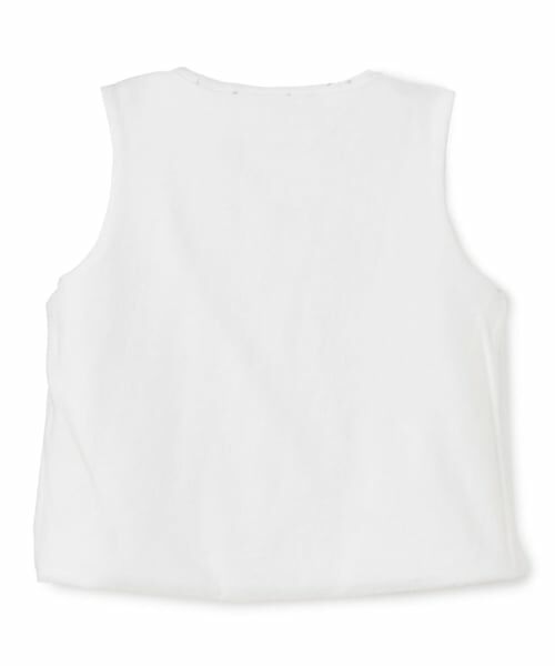 Sophie la girafe / キリンのソフィー ベビー・キッズウエア | スターダストパイルリバーシブルベスト【日本製】 | 詳細3