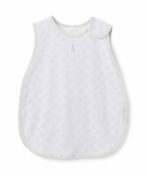 Sophie la girafe / キリンのソフィー ベビー・キッズウエア | スタージャカードスリーパー【日本製】（ブルー）