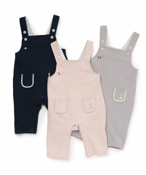 Sophie la girafe / キリンのソフィー ベビー・キッズウエア | ワッフルサロペット | 詳細7