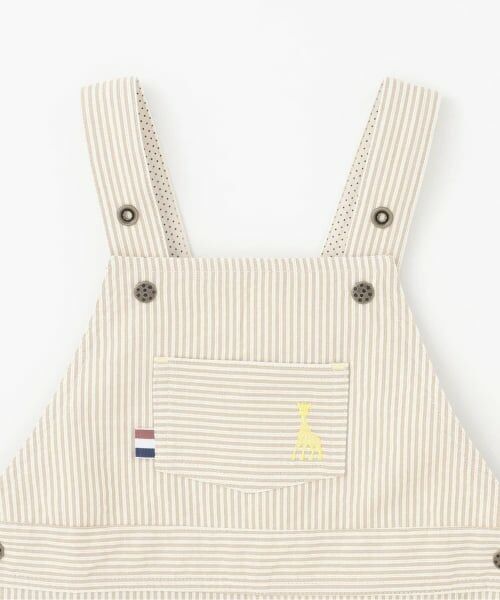 Sophie la girafe / キリンのソフィー サロペット・オールインワン | ヒッコリーサロペット | 詳細2