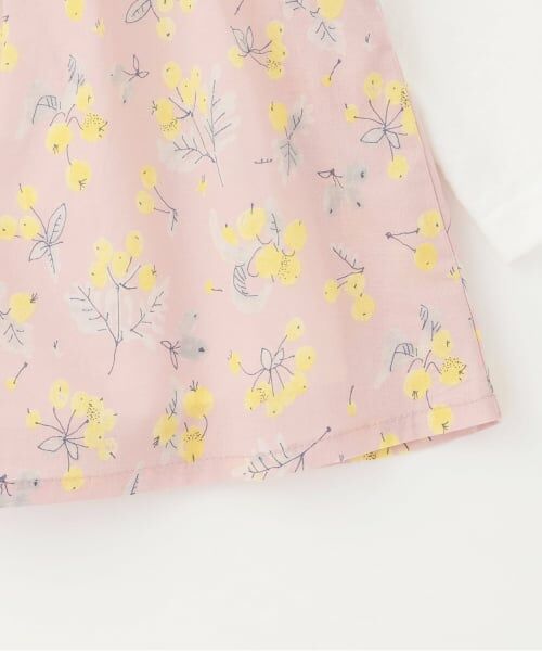 Sophie la girafe / キリンのソフィー その他トップス | 実と葉っぱ柄レイヤードチュニック【日本製】 | 詳細4