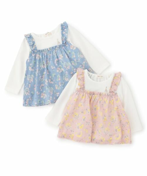 Sophie la girafe / キリンのソフィー その他トップス | 実と葉っぱ柄レイヤードチュニック【日本製】 | 詳細7