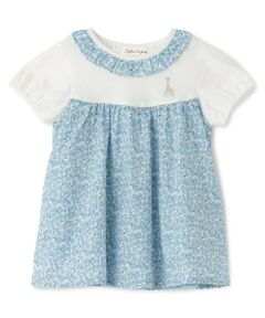 Sophie la girafe / キリンのソフィー その他トップス | 花柄半袖チュニック【日本製】