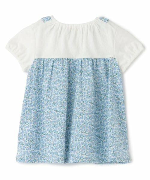 Sophie la girafe / キリンのソフィー その他トップス | 花柄半袖チュニック【日本製】 | 詳細1