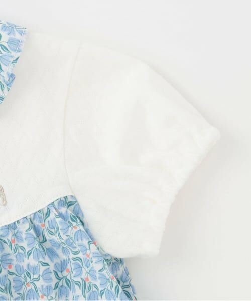 Sophie la girafe / キリンのソフィー その他トップス | 花柄半袖チュニック【日本製】 | 詳細3