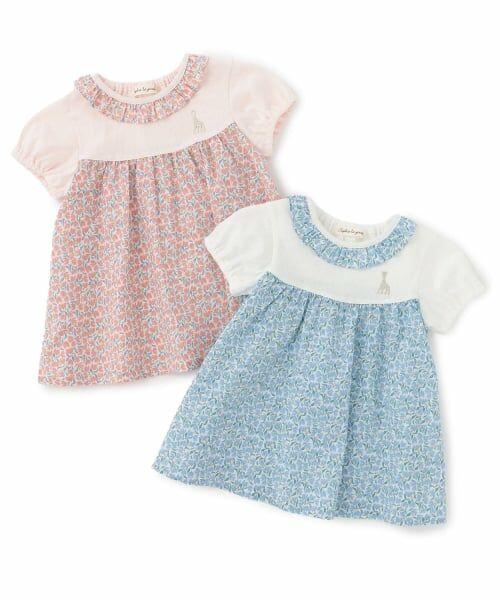 Sophie la girafe / キリンのソフィー その他トップス | 花柄半袖チュニック【日本製】 | 詳細6