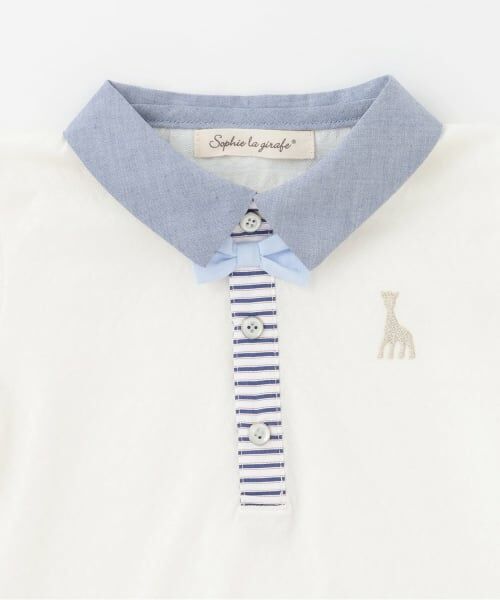 Sophie la girafe / キリンのソフィー シャツ・ブラウス | 蝶ネクタイシャツ【日本製】 | 詳細2