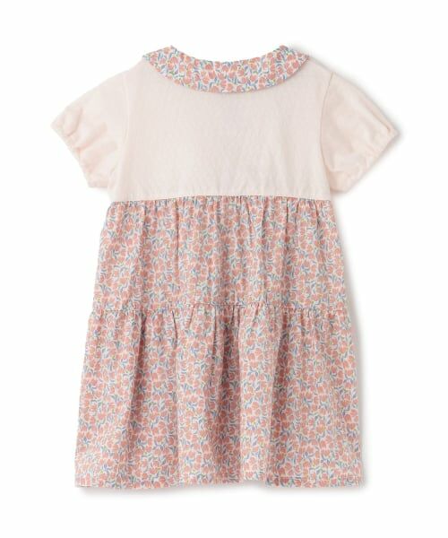 Sophie la girafe / キリンのソフィー ミニ丈・ひざ丈ワンピース | 花柄ワンピース【日本製】 | 詳細1